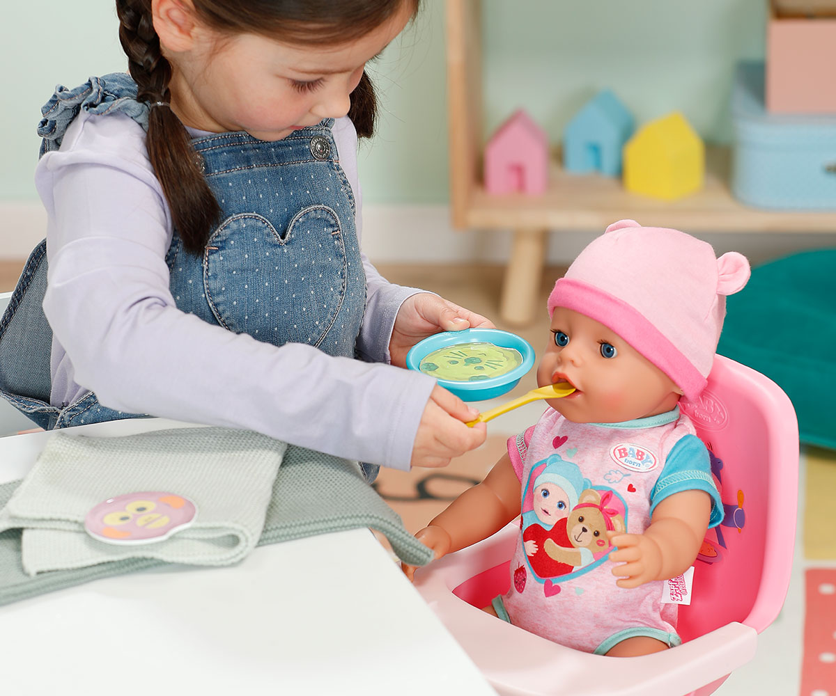 Комплект за хранене за кукла Baby Born, 5 ястия