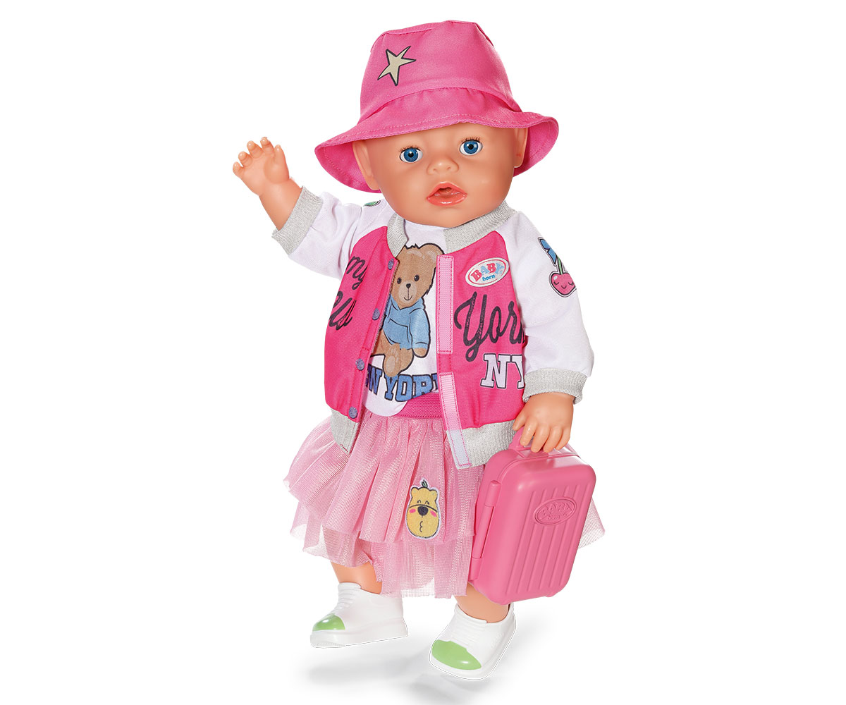 Комплект за пътуване Baby Born Deluxe за кукла 43 см