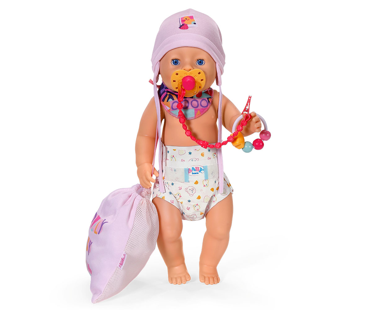 Комплект за новородено за кукла Baby Born, 7 части