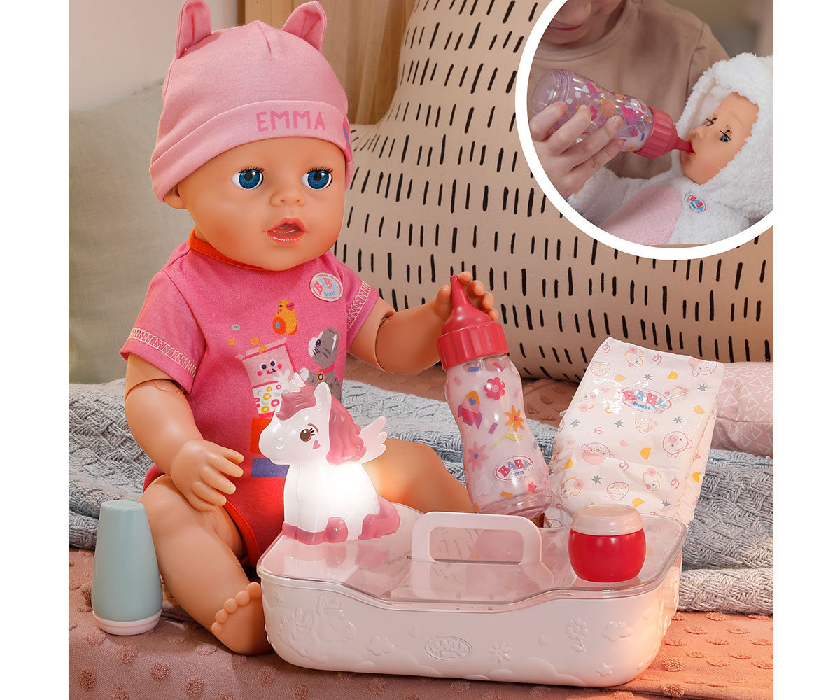 Комплект за сън на кукла Baby Born Еднорог