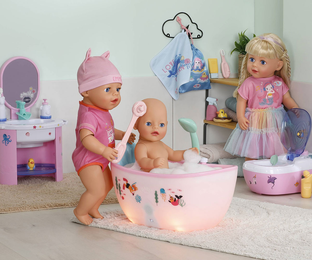 Комплект за баня Baby Born Bath Fun за кукли 36 и 43 см