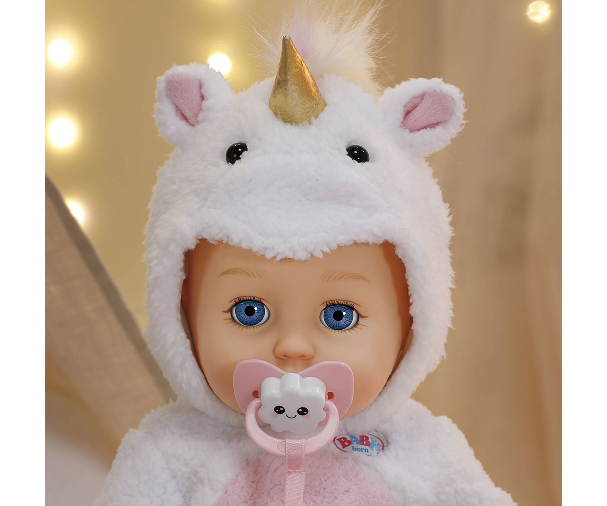 Кукла Baby Born Luna с костюм на еднорог, 36 см