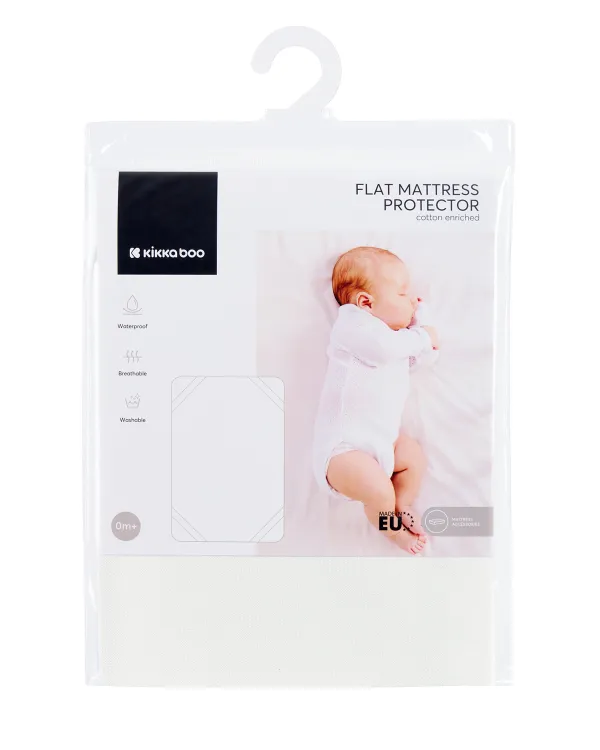 Протектор за матрак с ластик - памук 60/120 см