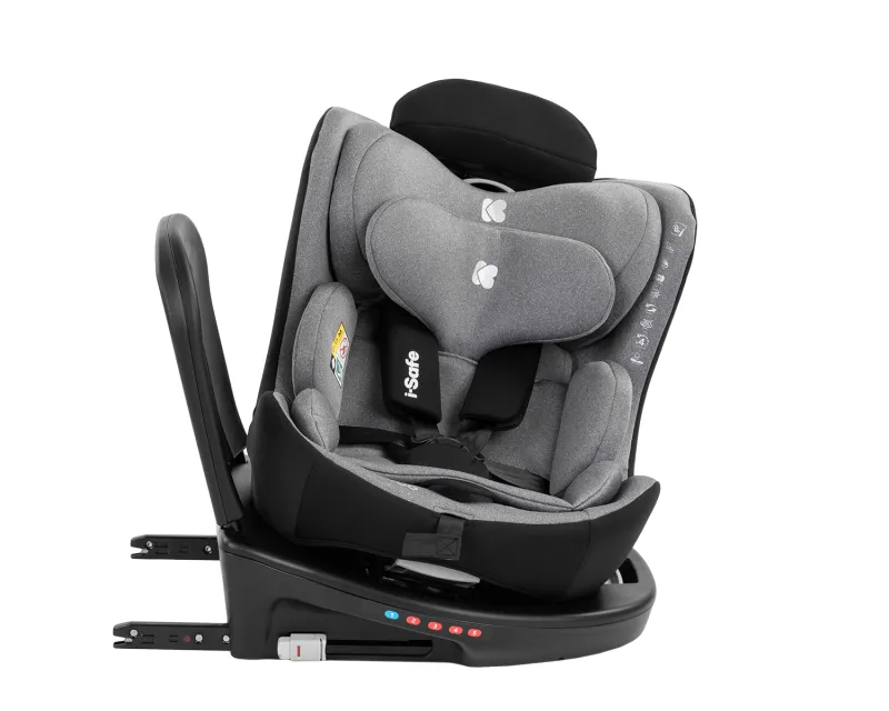 Стол за кола 40-150 см i-Safe i-SIZE Light Grey