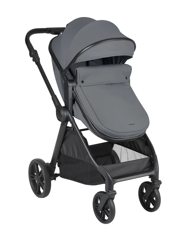 Комбинирана количка 3в1 трансф. седалка Eloe Dark Grey