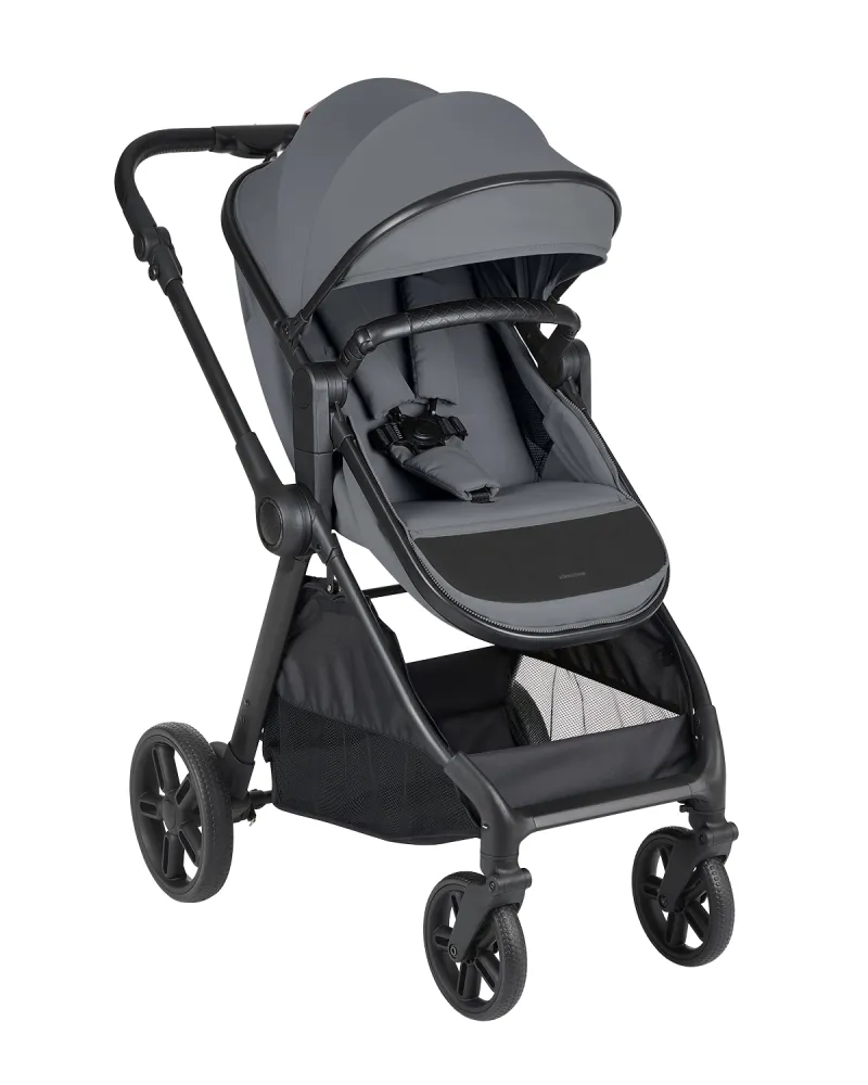 Комбинирана количка 3в1 трансф. седалка Eloe Dark Grey