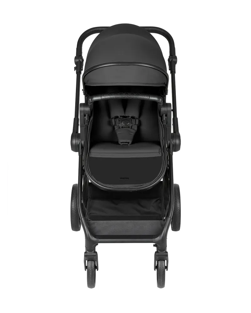Комбинирана количка 3в1 трансф. седалка Eloe Black