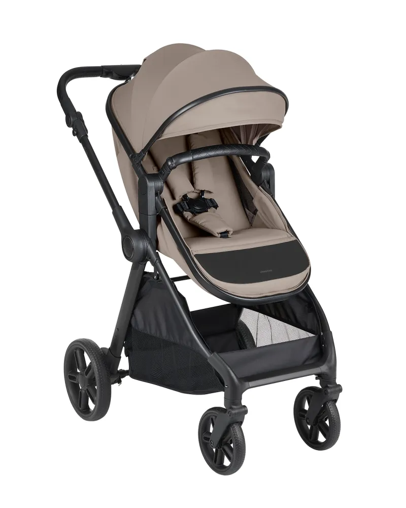 Комбинирана количка 3в1 трансф. седалка Eloe Dark Beige