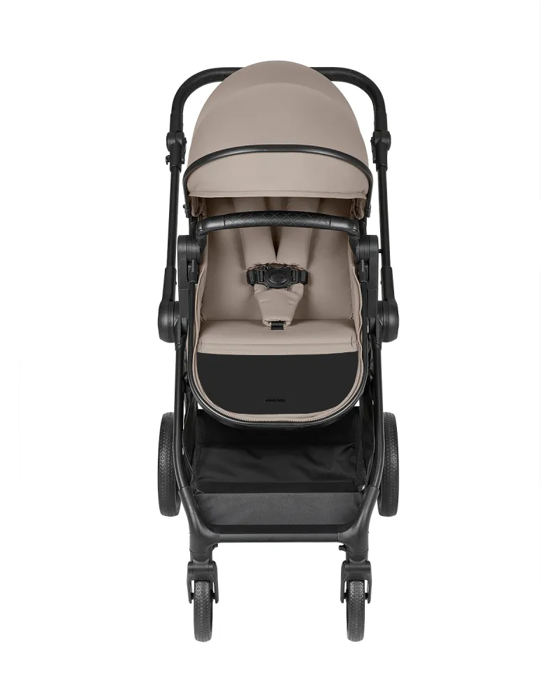 Комбинирана количка 3в1 трансф. седалка Eloe Dark Beige