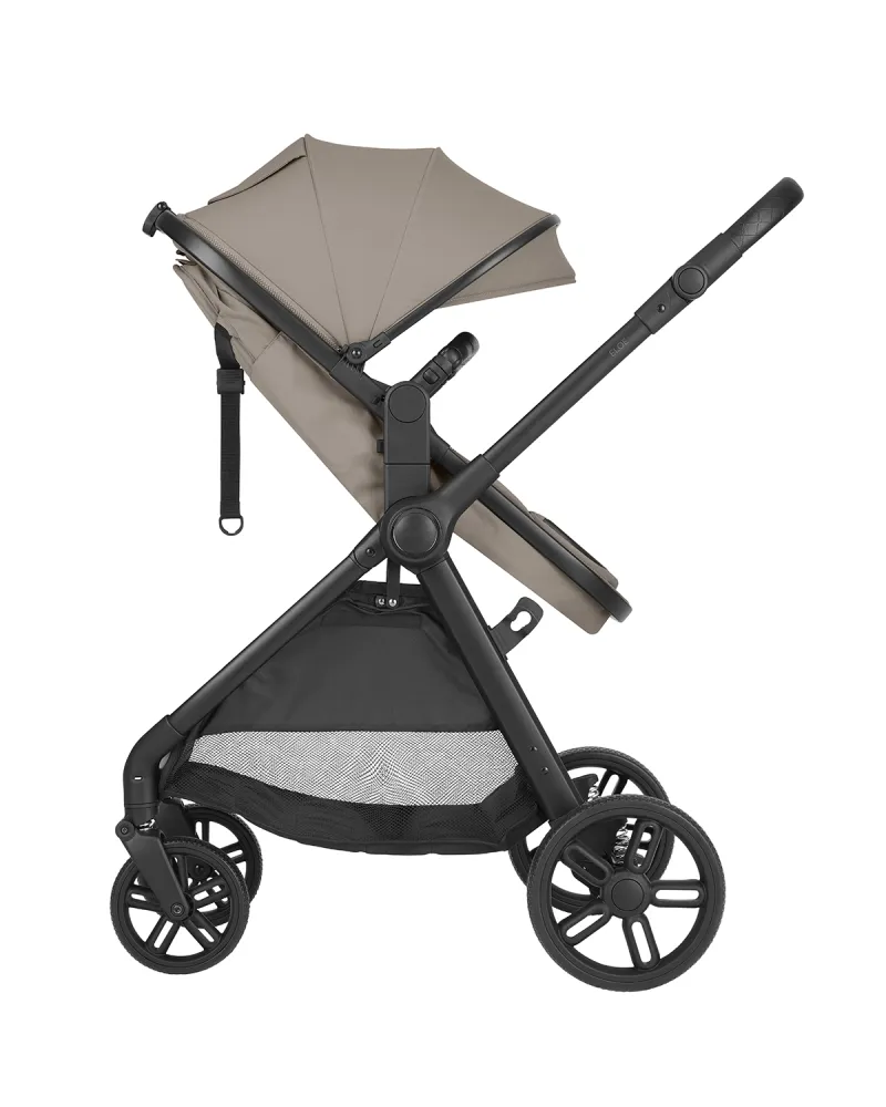 Комбинирана количка 3в1 трансф. седалка Eloe Dark Beige