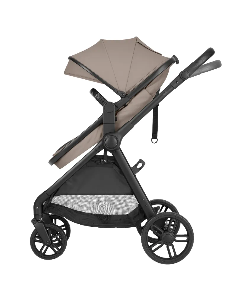 Комбинирана количка 3в1 трансф. седалка Eloe Dark Beige