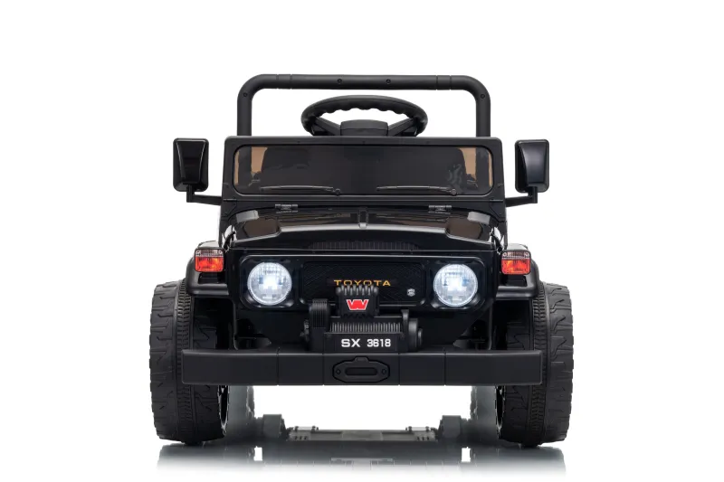 Акумулаторна кола Licensed Toyota Land Cruiser FJ45 Pick Up Black