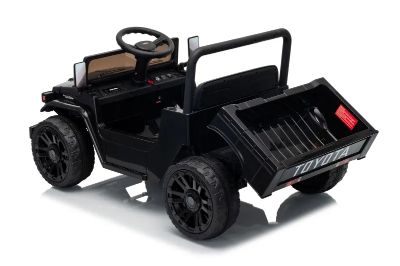Акумулаторна кола Licensed Toyota Land Cruiser FJ45 Pick Up Black