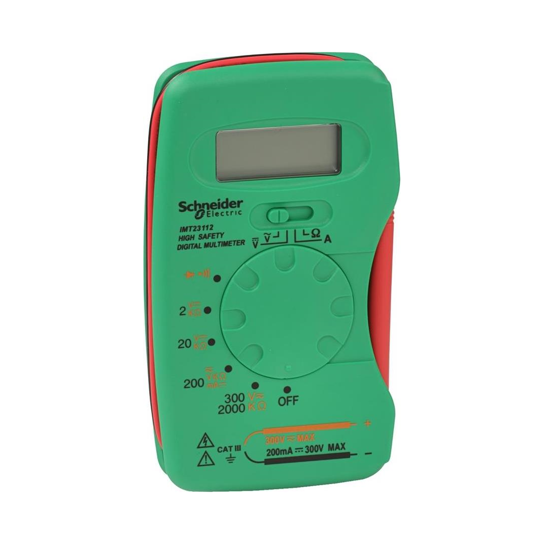 Дигитален мултицет CAT III 2…300Vac/dc, LCD и звук, Thorsman SE