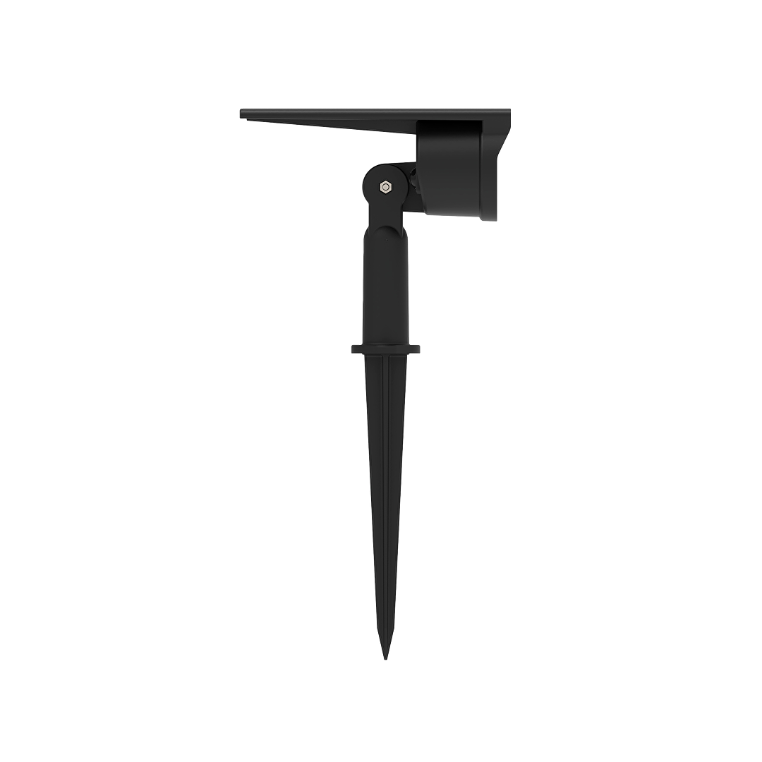 Соларно LED осветителено тяло за градина/стена CCT+RGB, 90°, IP65