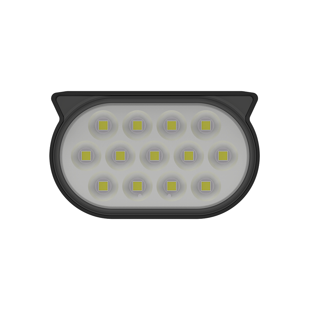 Соларно LED осветителено тяло за градина/стена CCT+RGB, 90°, IP65