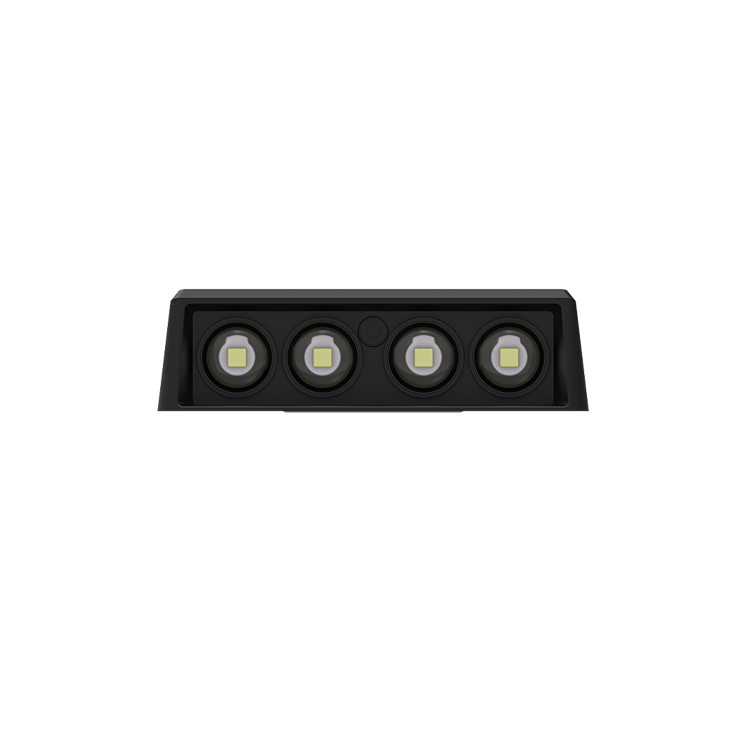 Соларно LED осветителено тяло за стена CCT+RGB, 60°, IP65