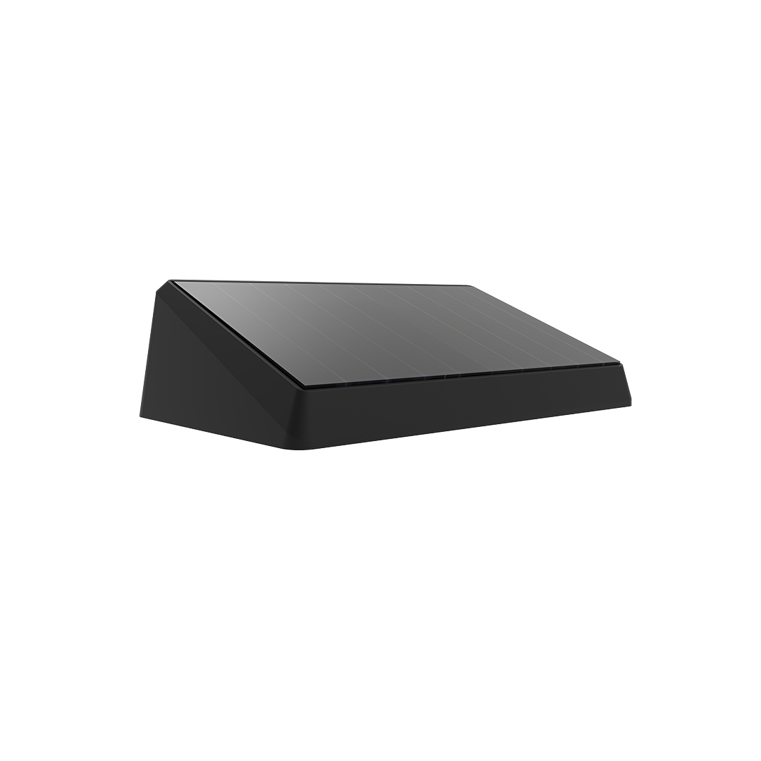 Соларно LED осветителено тяло за стена CCT+RGB, 60°, IP65
