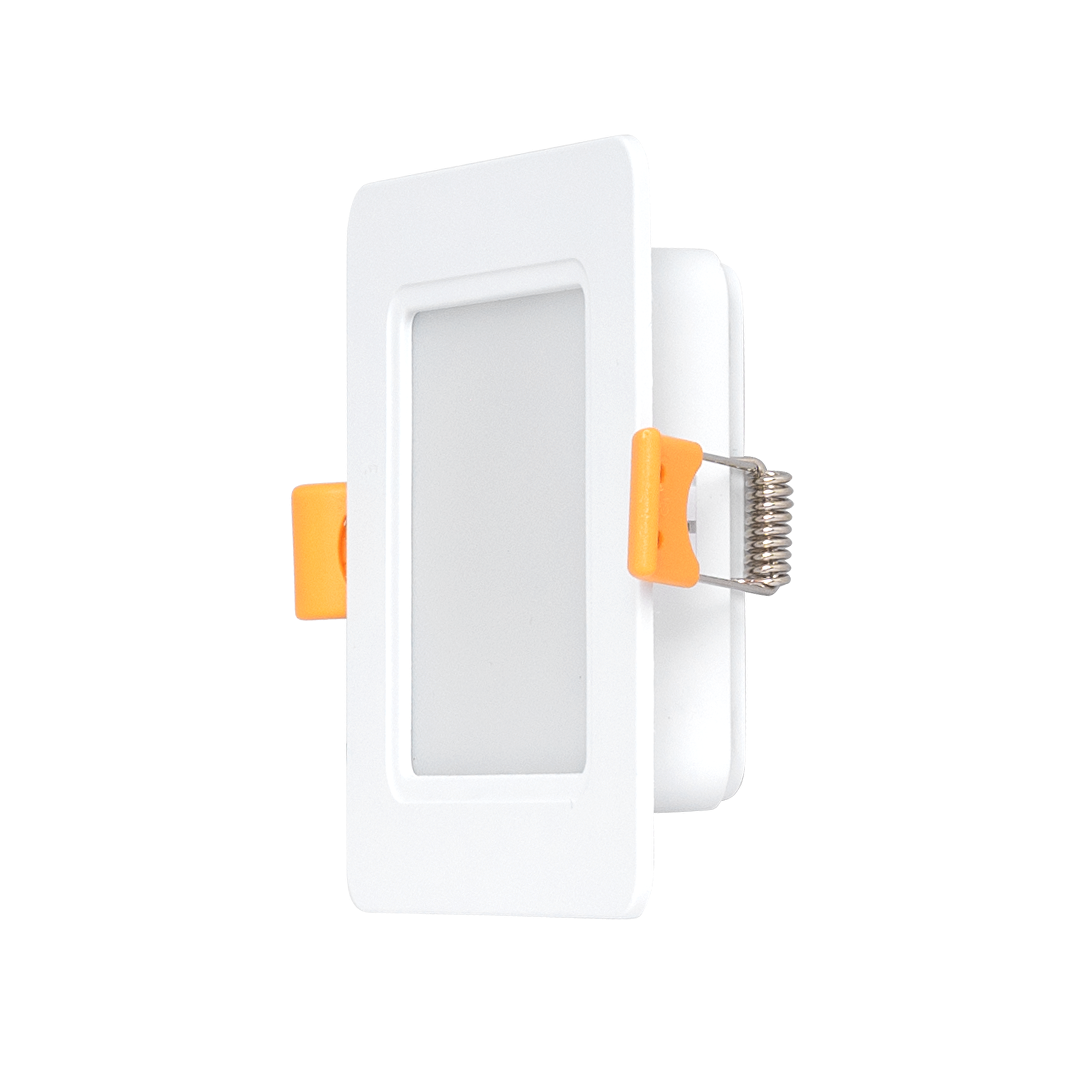 LED панел за вграждане, квадрат 5W, 3000K/4000K/6500K, 220-240V AC, IP54