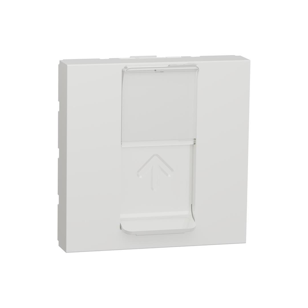 Розетка RJ45 UTP cat.6 S-One 2 мод. цвят Бял Unica SE