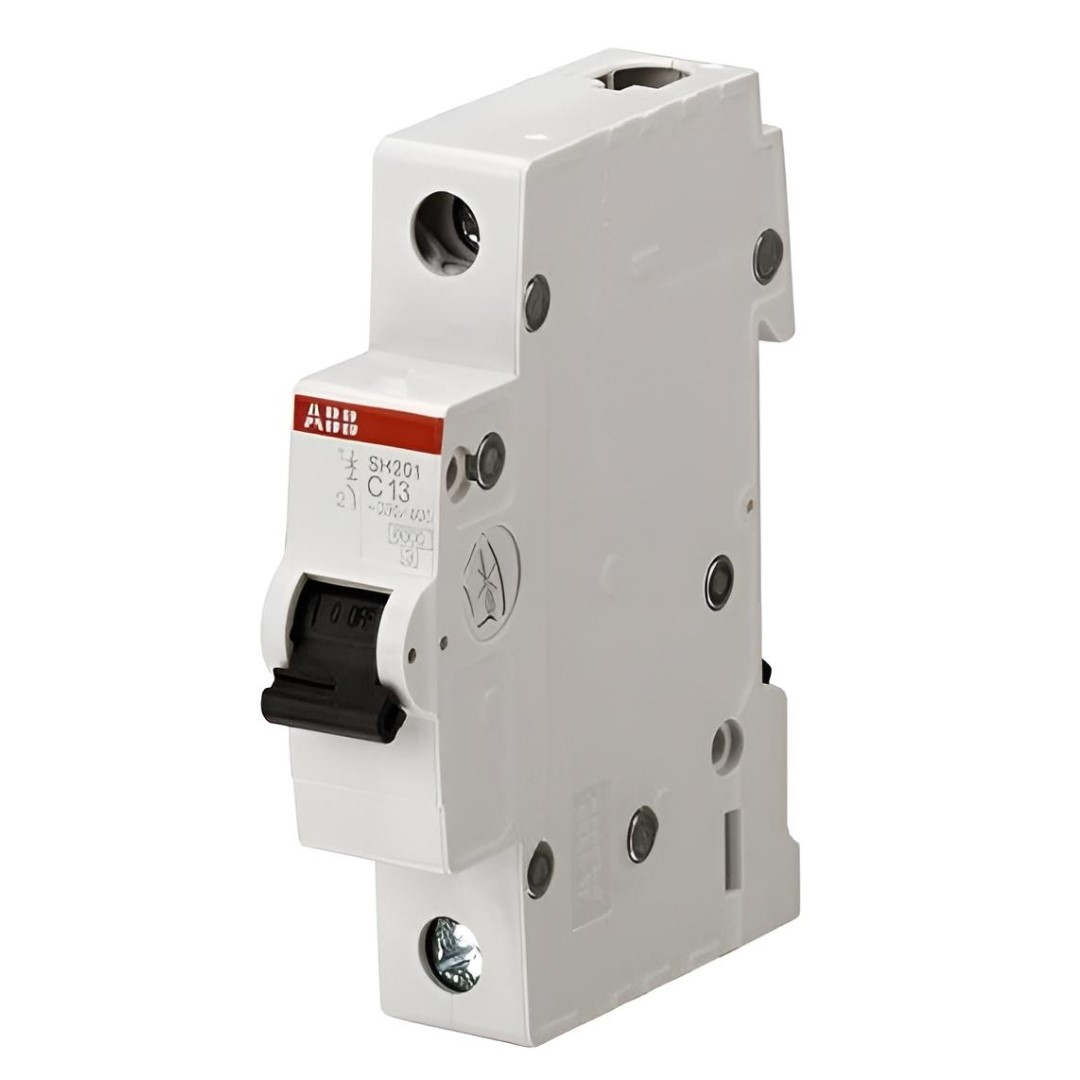 Автоматичен прекъсвач SH201 1P 4A крива С 6kA ABB