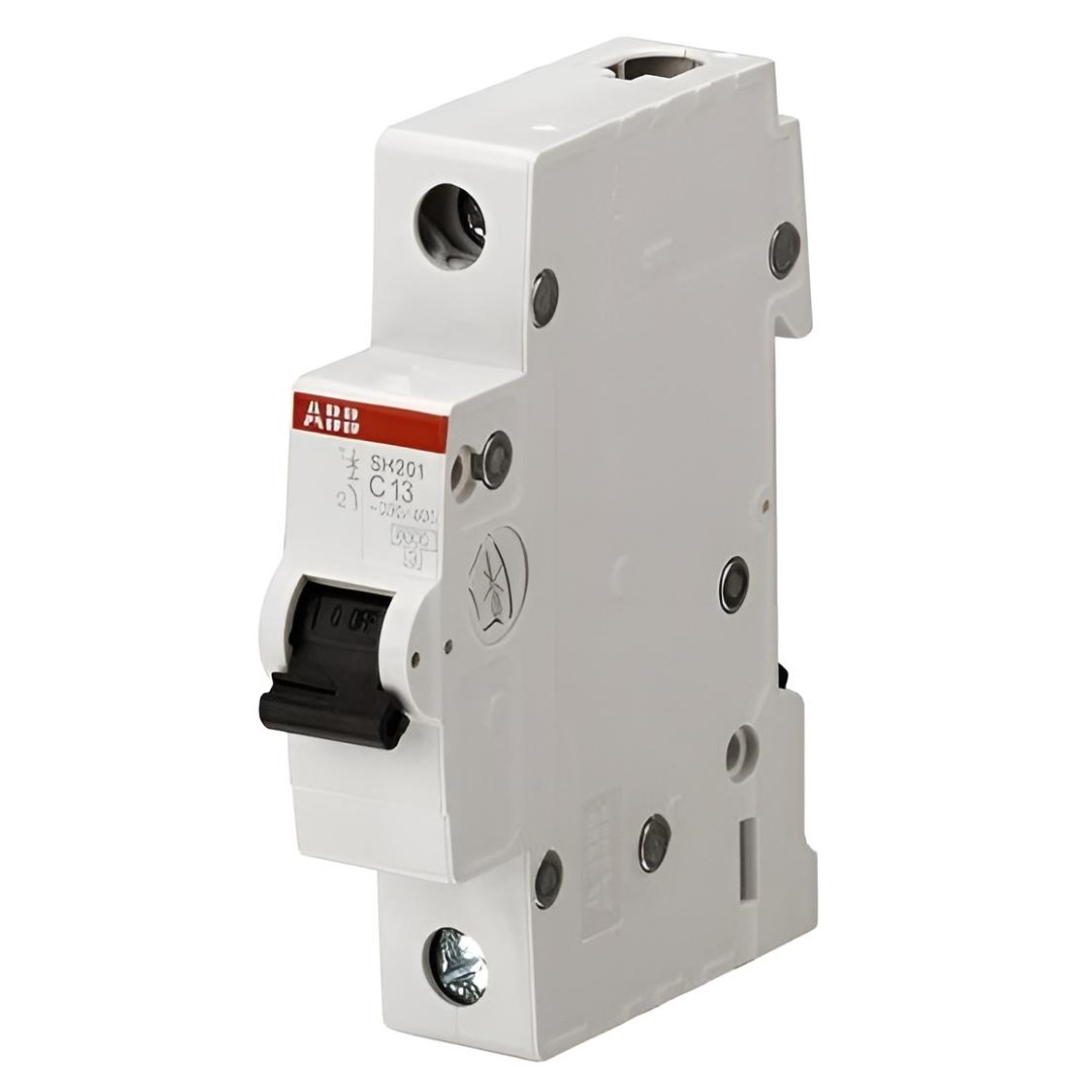 Автоматичен прекъсвач SH201 1P 63A крива С 6kA ABB