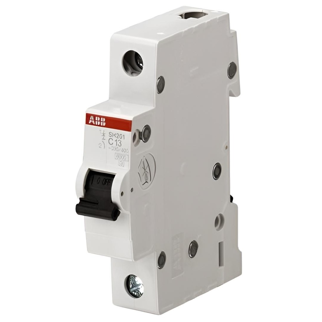 Автоматичен прекъсвач SH201 1P 20A крива С 6kA ABB