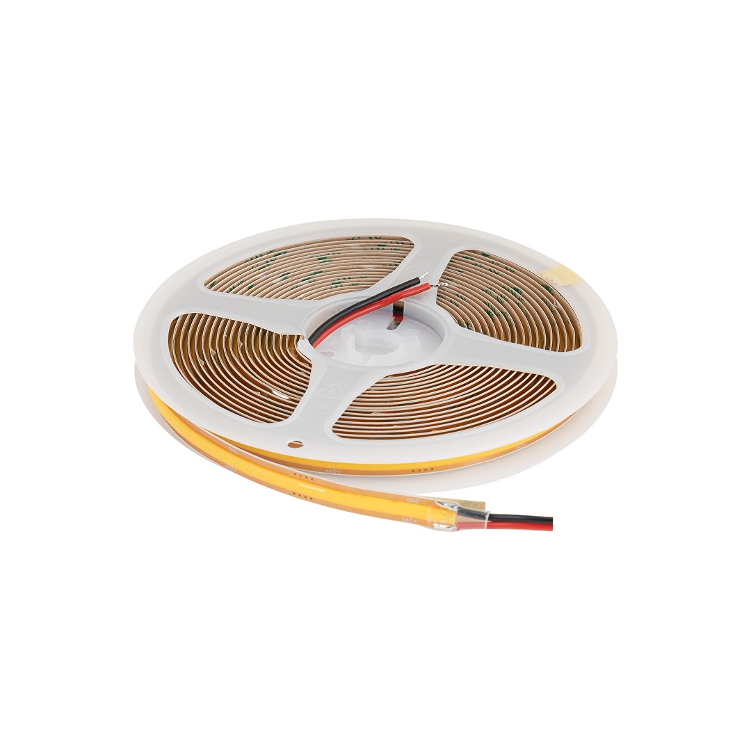 Професионална LED лента Free-cut COB, 13W/m, 4200K, 24V DC, 528 LEDs/m, 5m Ra≥, IP20