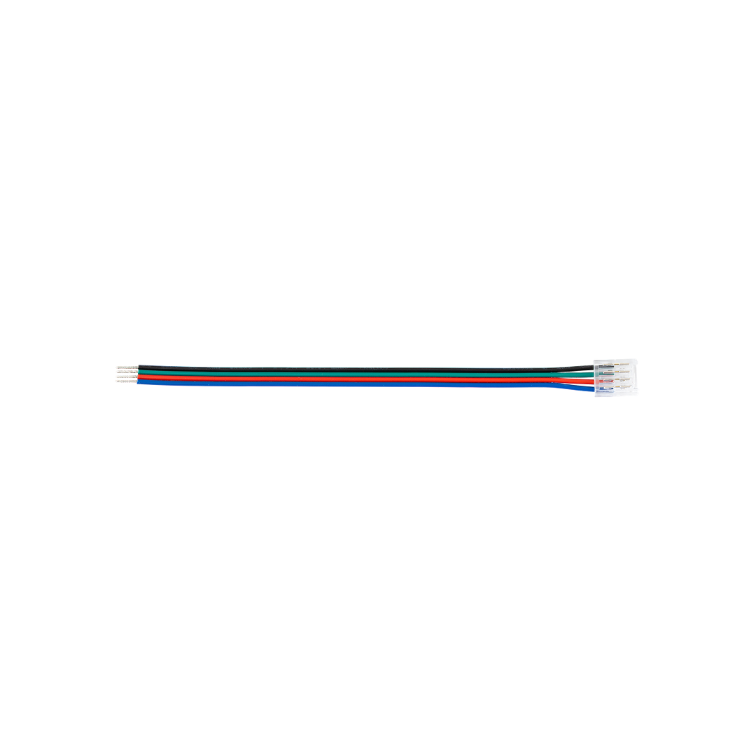 Гъвкав конектор за SMD RGB LED лента 10mm, 50бр. в пакет