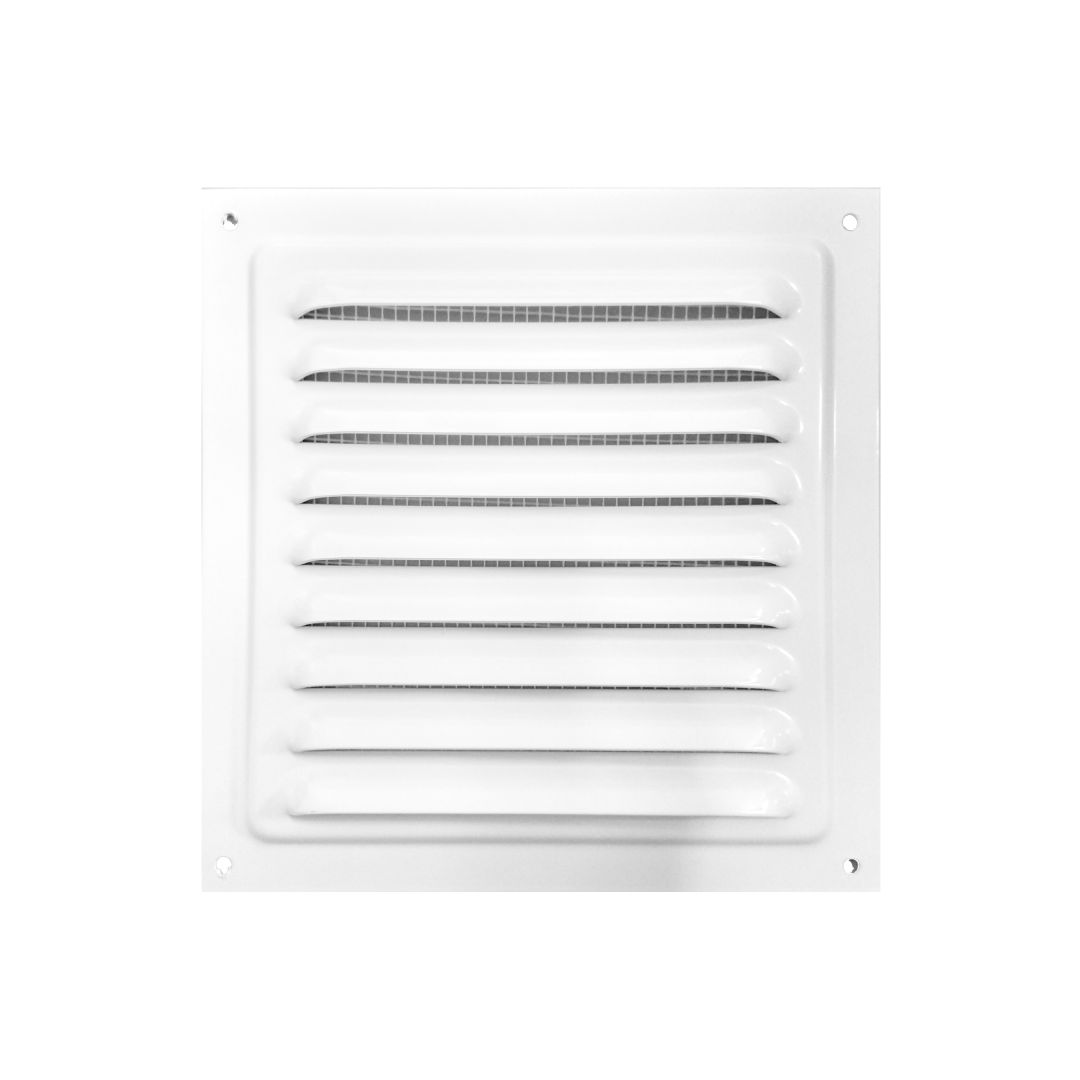 Вентилационна решетка VENTS MVM 250 s – Метална, 250х250, Бяла