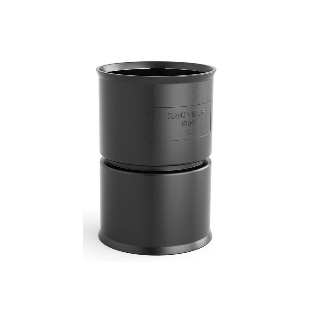 Муфа за тръба ф40мм IP40 цвят Черен HDPE UV Kouvidis