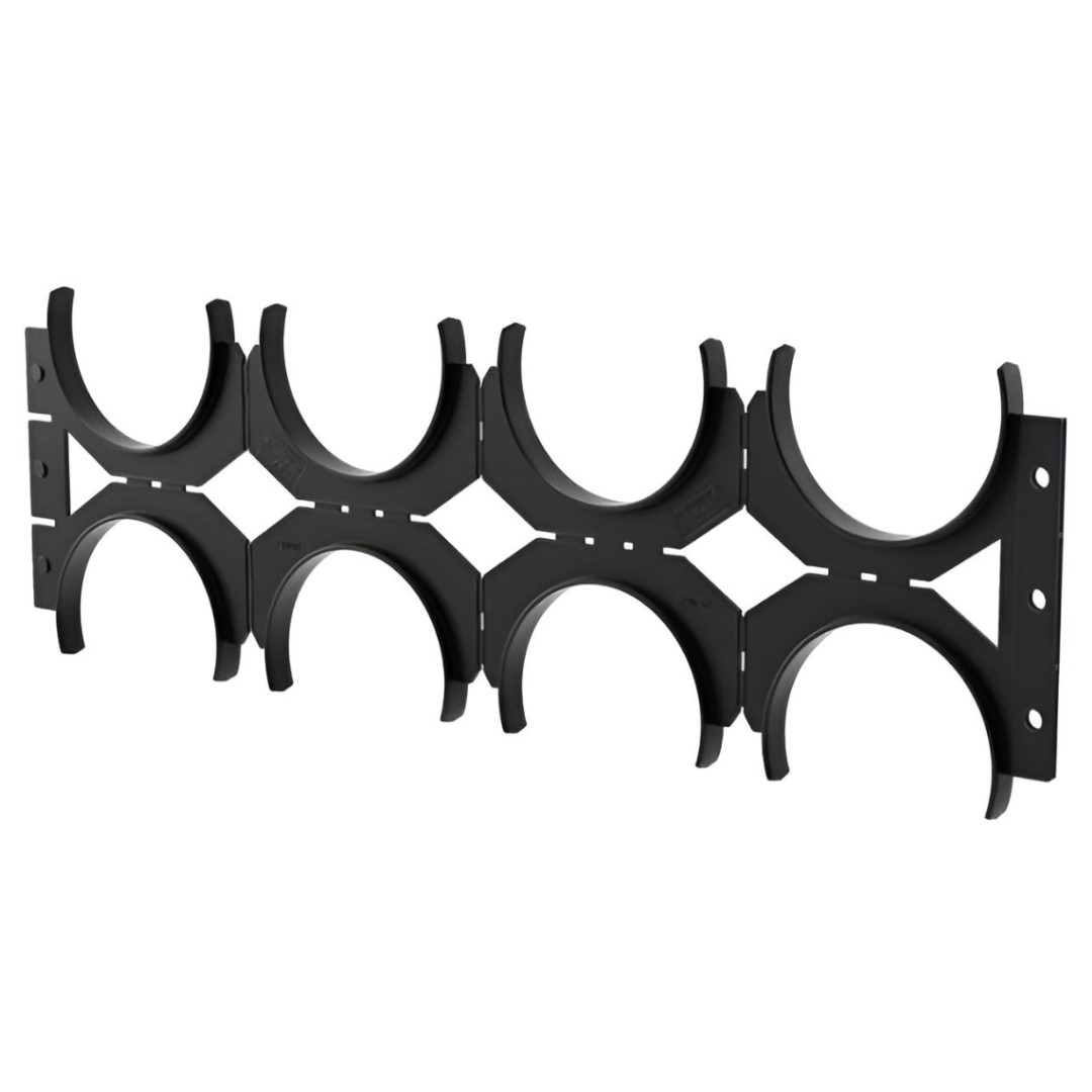 Аранжор за тръба 8х ф75мм цвят Черен HDPE UV Kouvidis