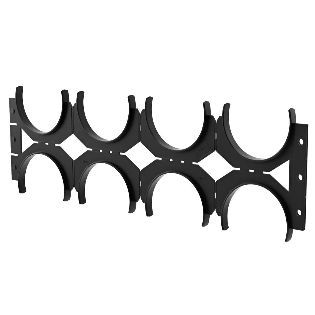 Аранжор за тръба 8х ф125мм цвят Черен HDPE UV Kouvidis