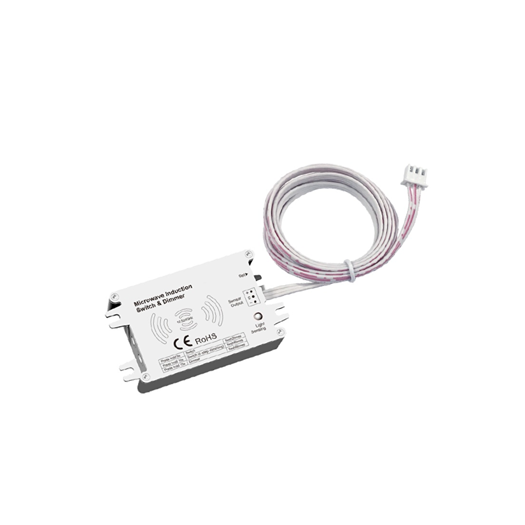 Микровълнов сензор, димиращ, 5V PWM, max 1W