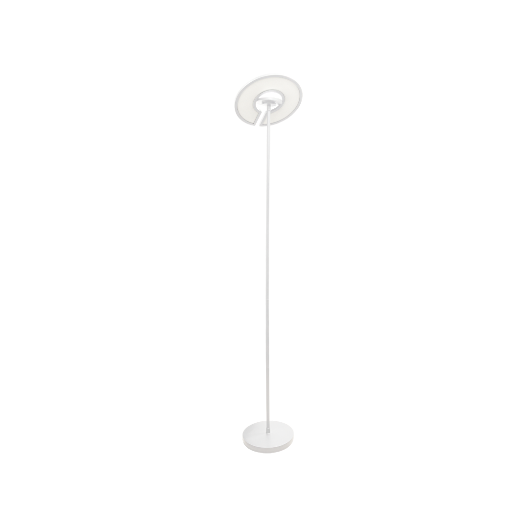 LED лампион CCT+RGB с дистанционно управление, димиращ, бял, 40W+8W, IP20