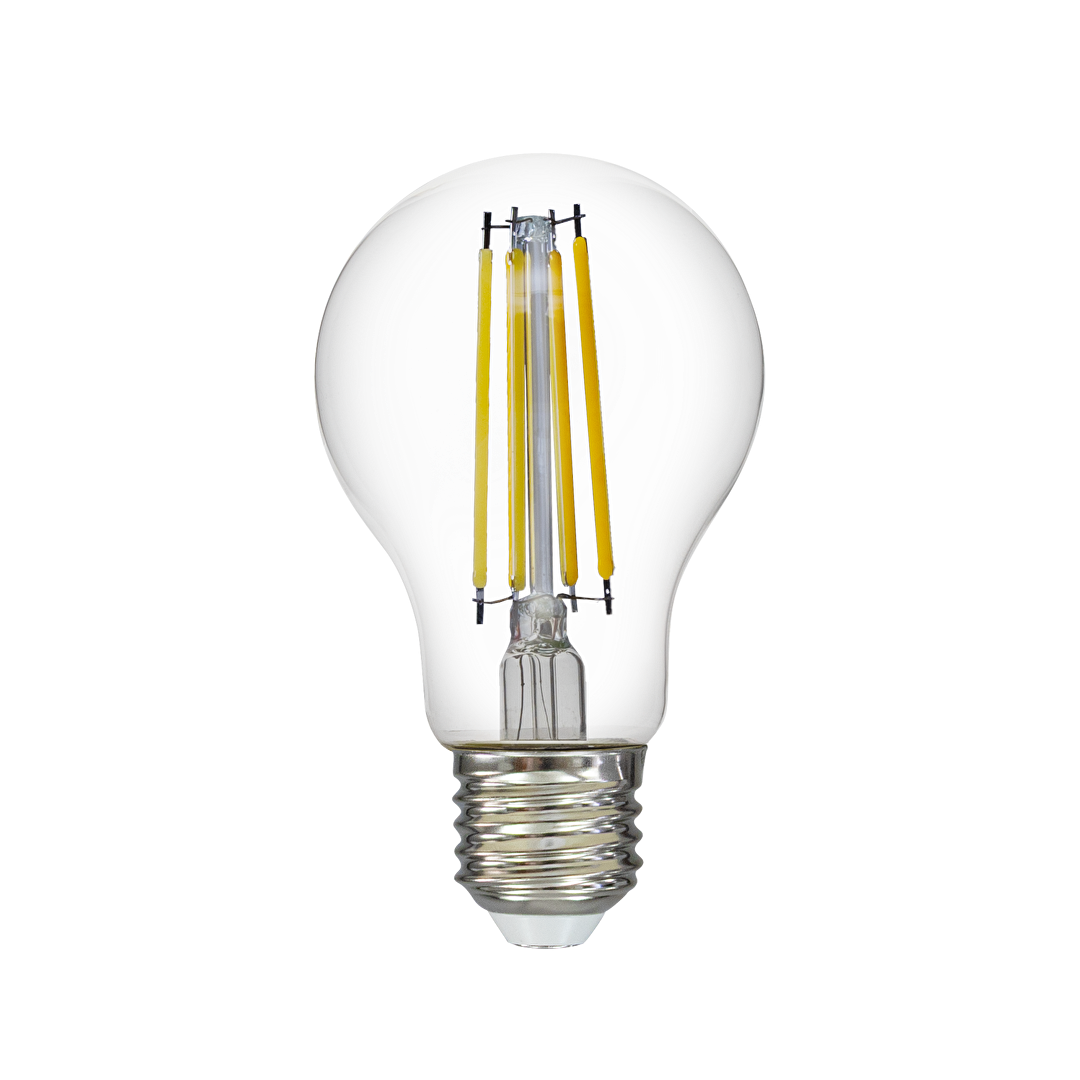 LED filament лампа крушка A60, 10W, E27, 4000K, 220-240V AC, неутрална светлина