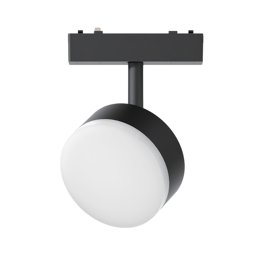 LED магнитен smart спот, цилиндър 9W, CCT, 48V DC