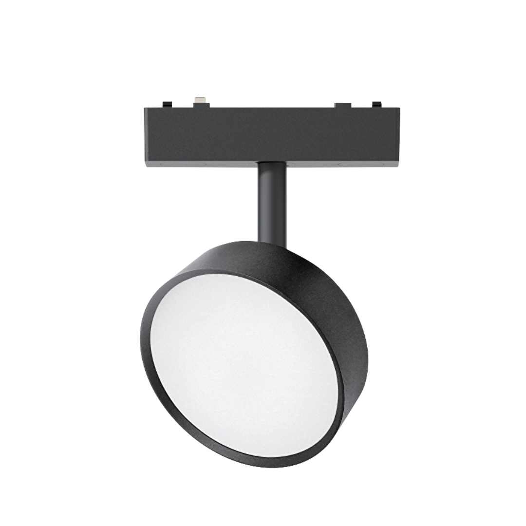 LED магнитен smart спот, кръг 9W, CCT, 48V DC