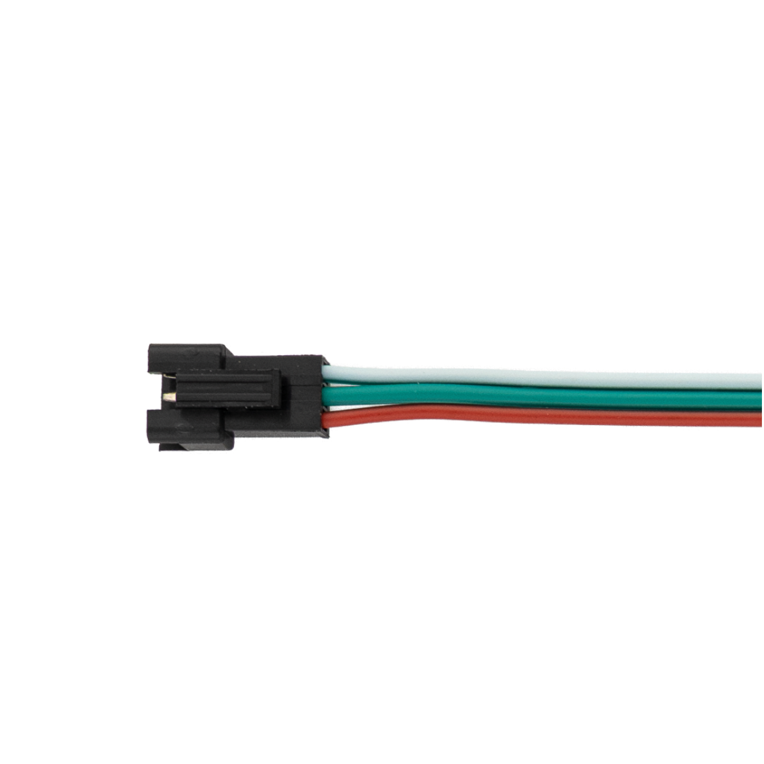 Женски конектор за дигитална LED лента 5-24V DC, 3 пина, 15cm, 10 бр. в пакет