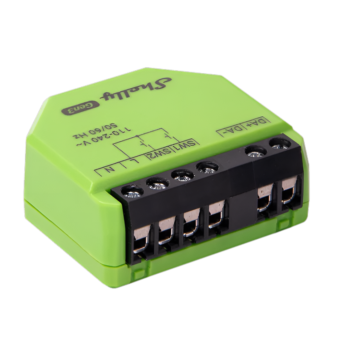 Микромодул Smart реле 1х димер DALI изисква неутрала Shelly DALI Dimmer Gen3