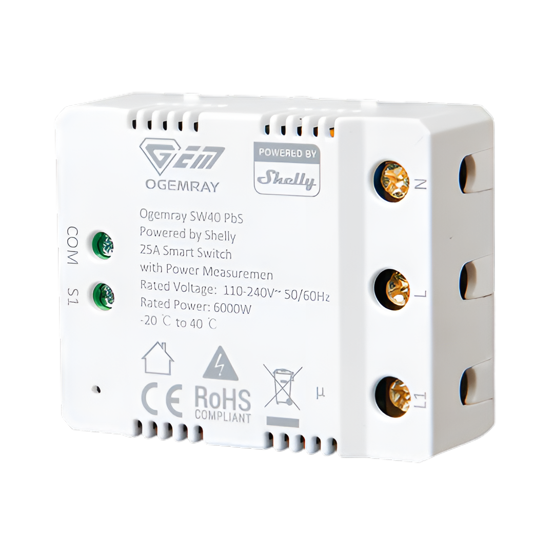 Микромодул Smart реле 1х On/Off 25A изисква неутрала Ogemray Relay