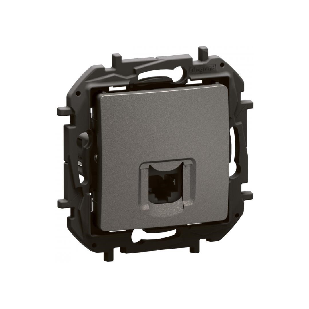 Розетка RJ45 cat.6 UTP цвят Сив Niloe New Legrand