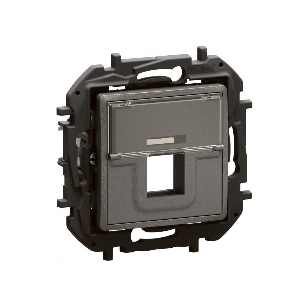 Розетка за RJ45 Keystone цвят Сив Niloe New Legrand