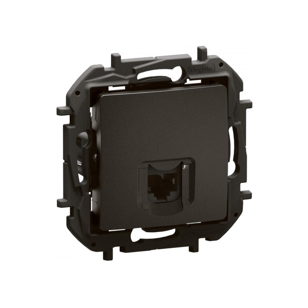 Розетка RJ45 cat.6 FTP цвят Черен Niloe New Legrand