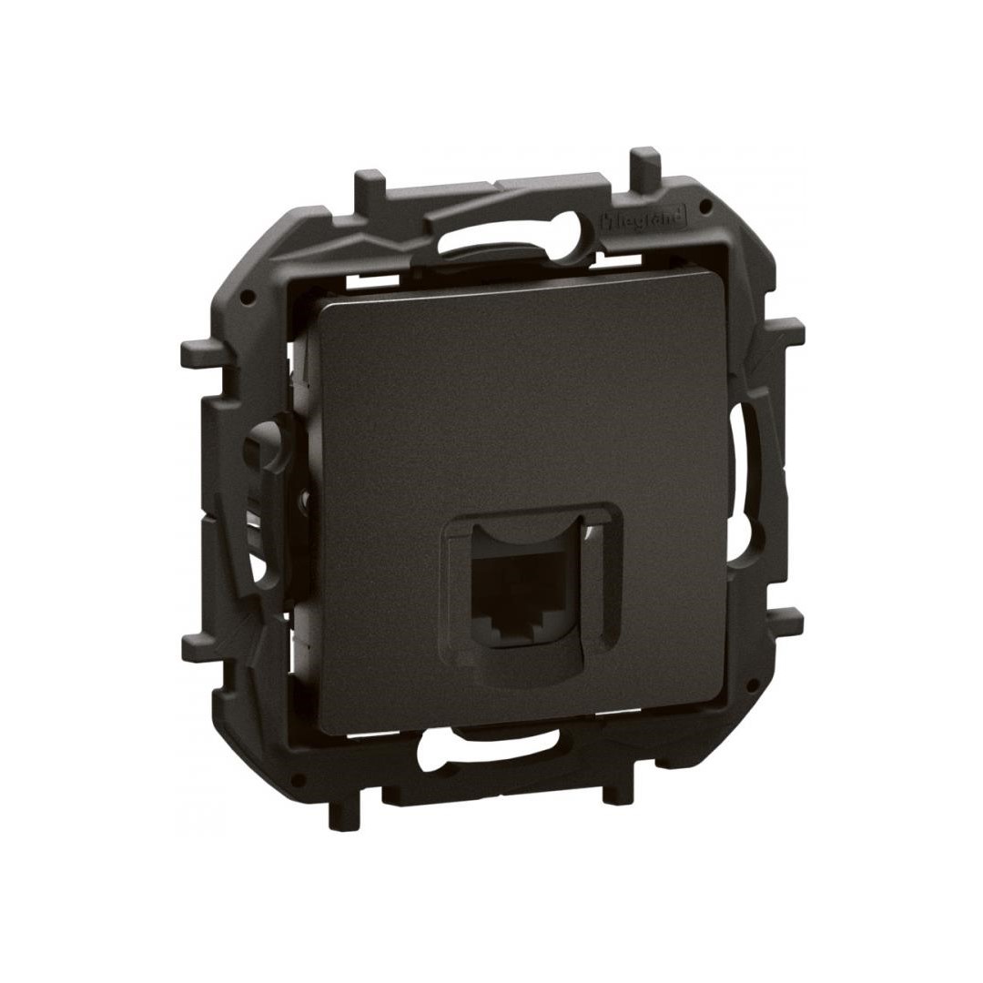 Розетка RJ45 cat.5e UTP цвят Черен Niloe New Legrand