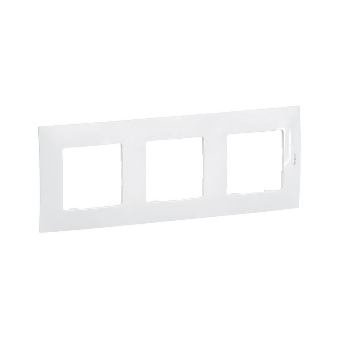 Рамка 3х цвят Бял Niloe New Legrand