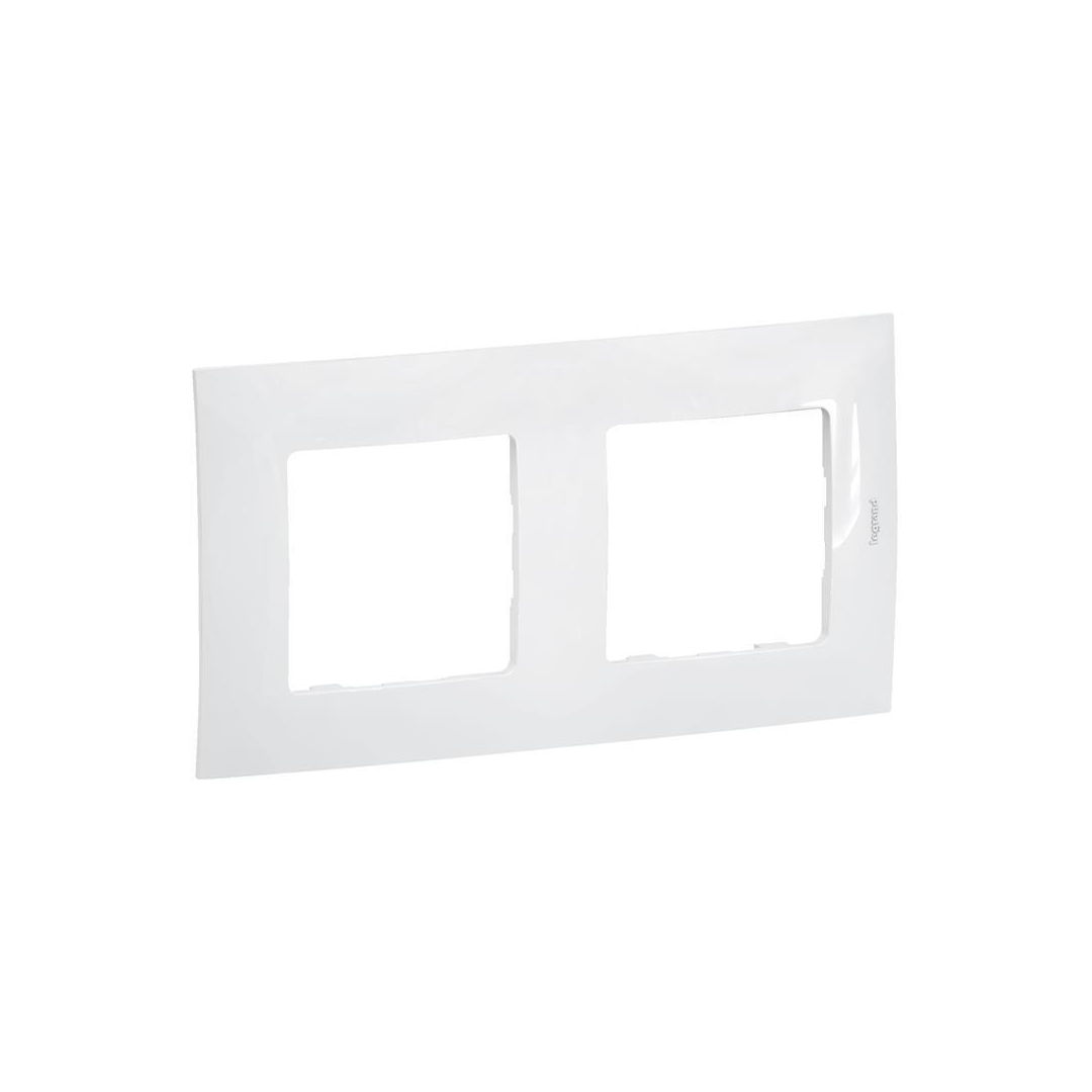 Рамка 2х цвят Бял Niloe New Legrand