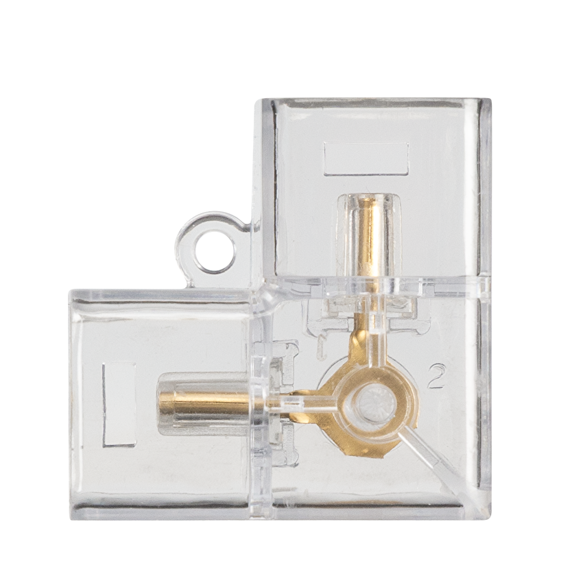 Ъглов L- конектор за LT5X760, LT5X740, 90°, 2 пина