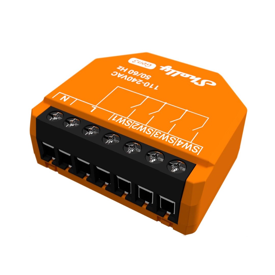 Микромодул Smart 4х аналогови входа Shelly i4 Gen3