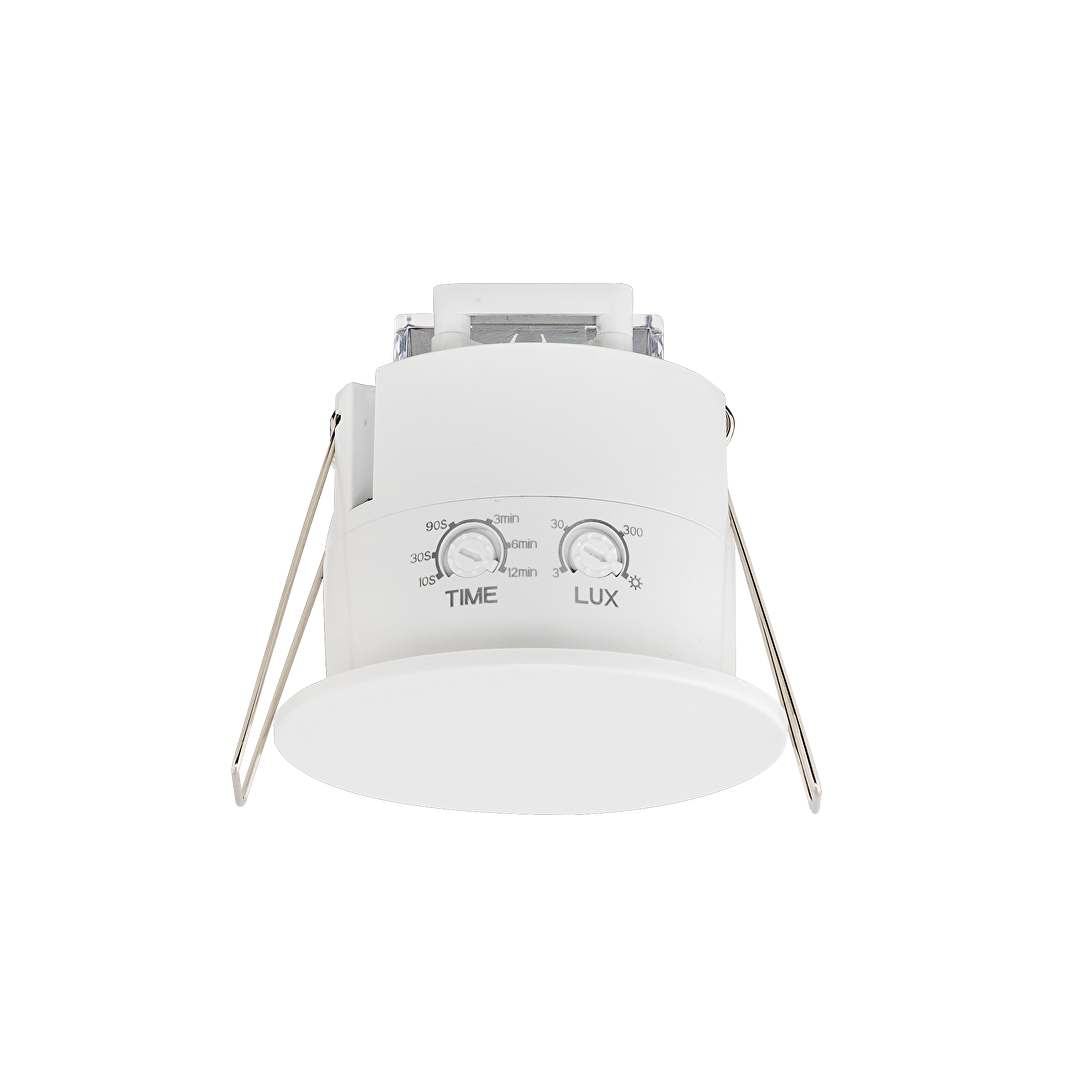Микровълнов cензор за присъствие и движение за вграждане, 360°, 1200W/600W, 4m, IP54
